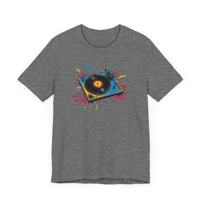 Colorful Vinyl Record T-Shirt