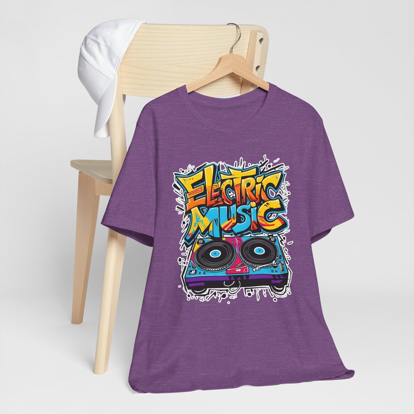 Electric Vinyl Record T-Shirt