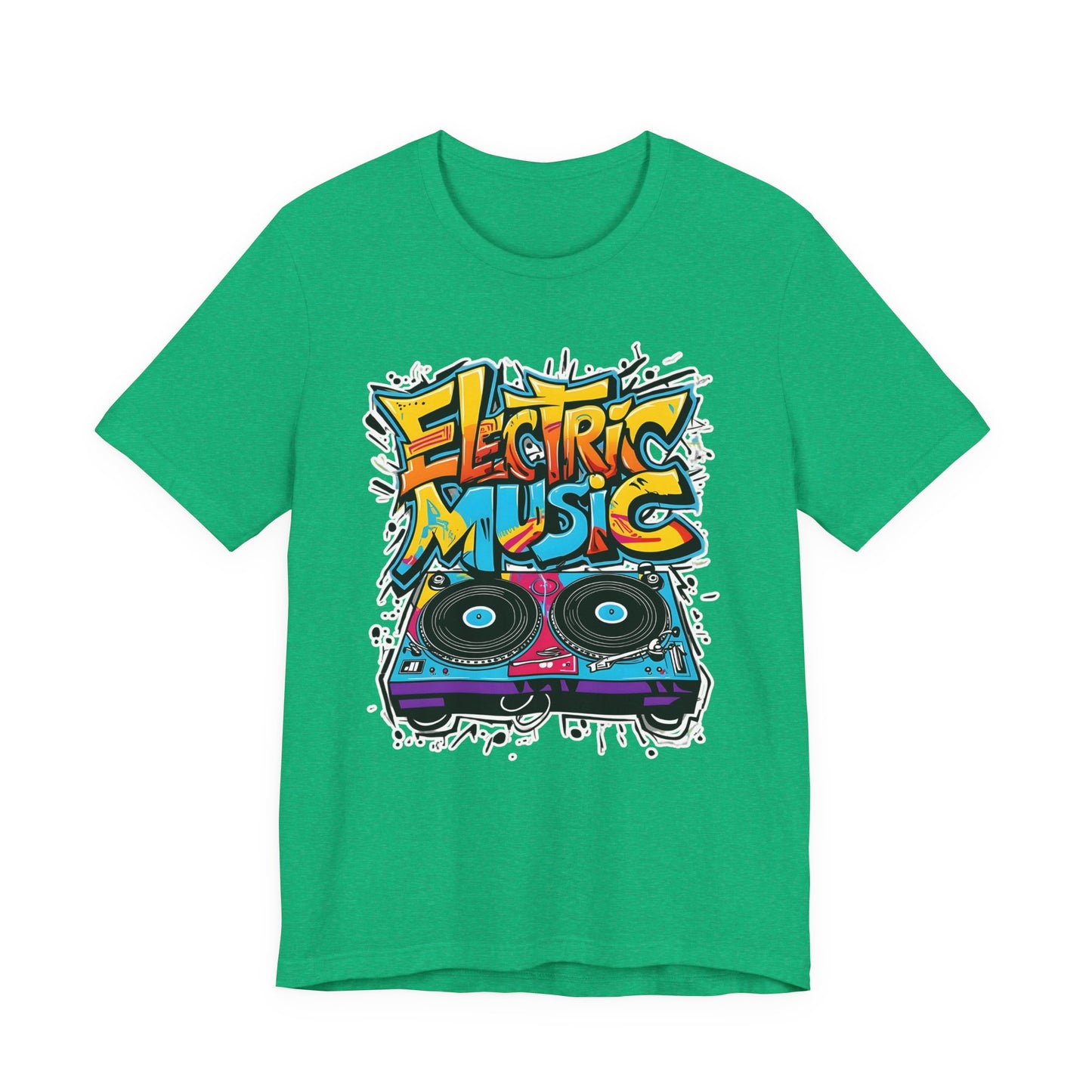 Electric Vinyl Record T-Shirt
