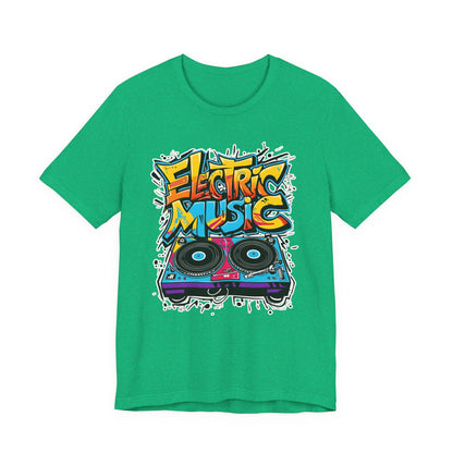 Electric Vinyl Record T-Shirt