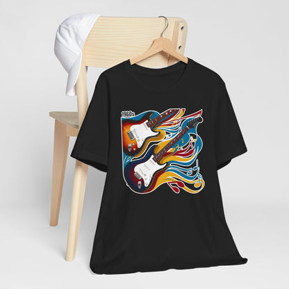 Two Colorful Guitars T-Shirt