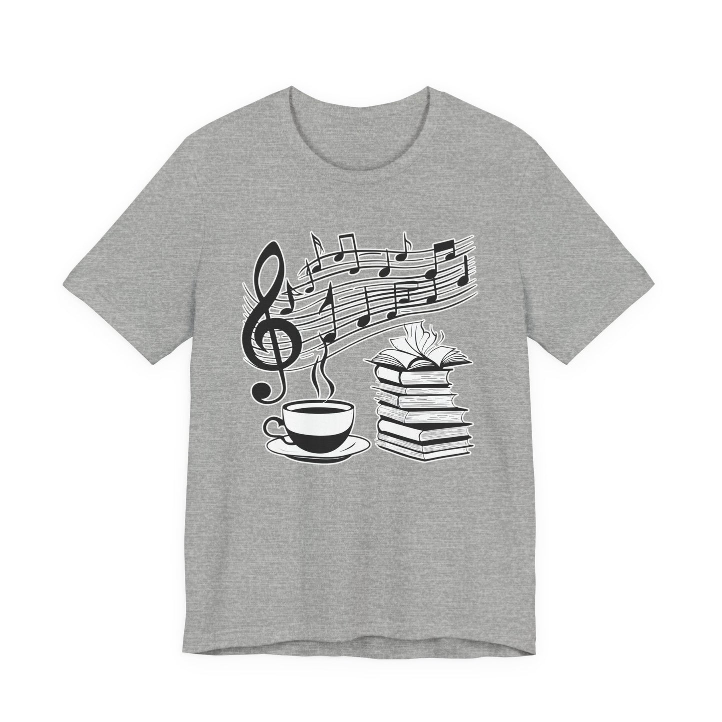 Book, Coffee and Music III T-Shirt