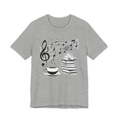 Book, Coffee and Music III T-Shirt