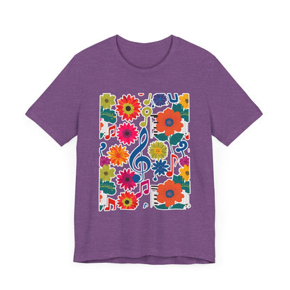 Flower and Music VII T-Shirt