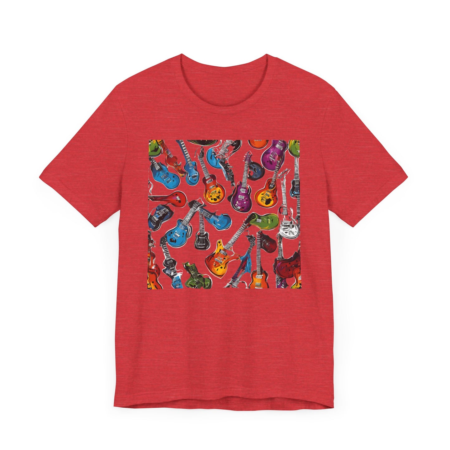 Colorful Multiple Guitars T-Shirt