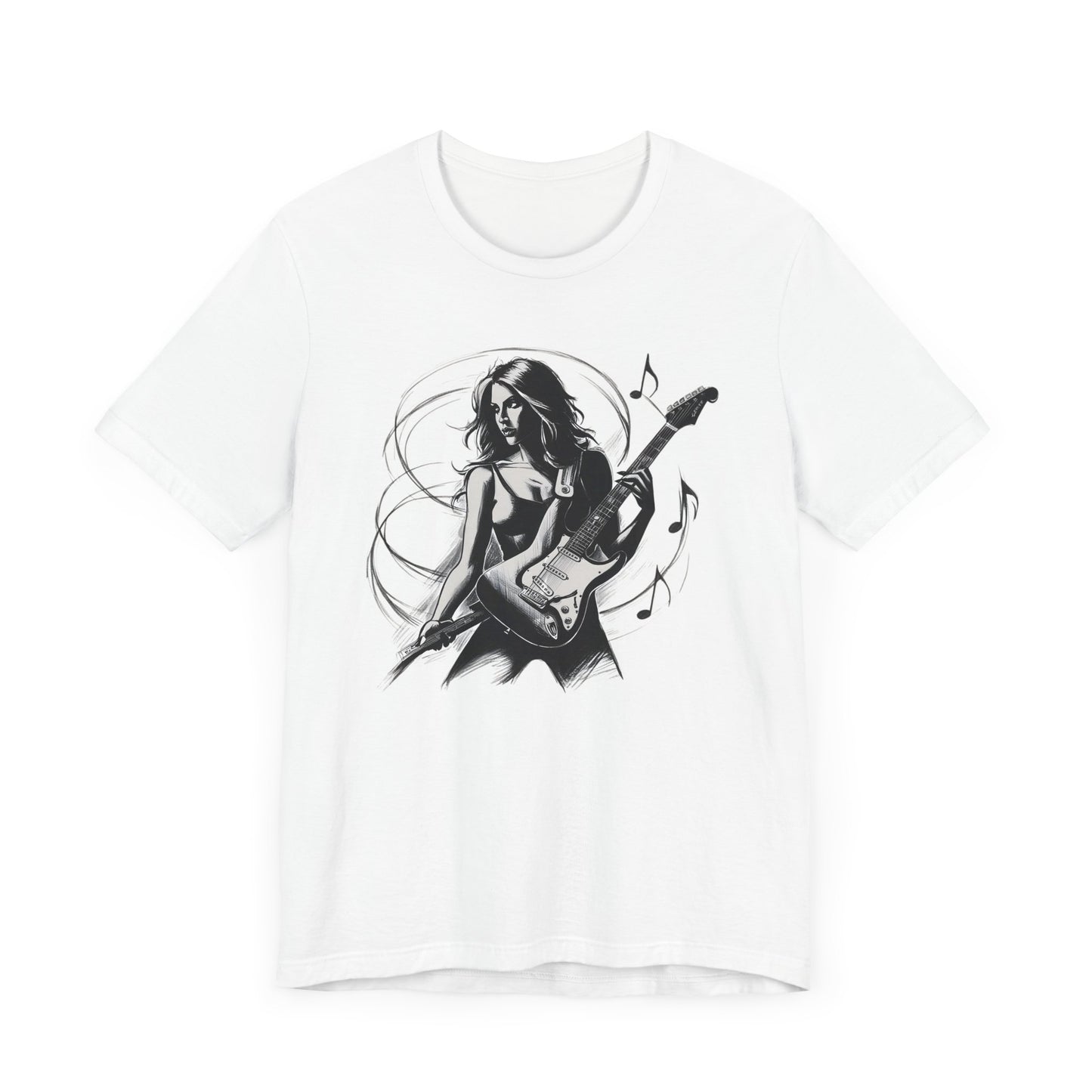 Woman Guitar III T-Shirt