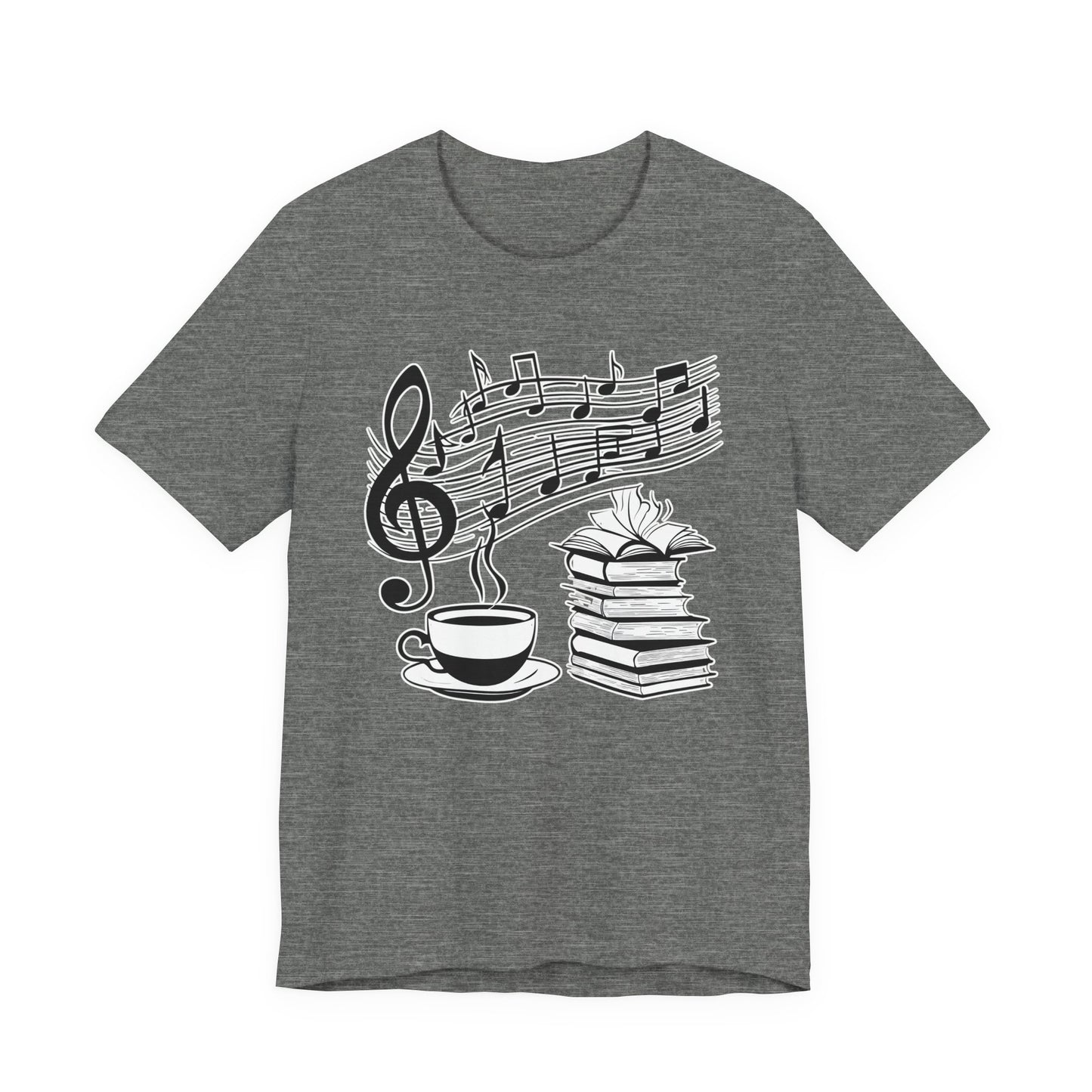 Book, Coffee and Music III T-Shirt