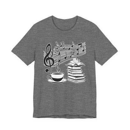 Book, Coffee and Music III T-Shirt