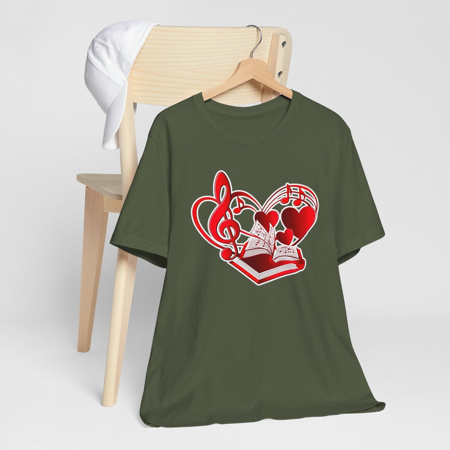 Heart, Music and Books II T-Shirt