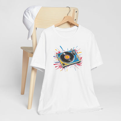 Colorful Vinyl Record T-Shirt