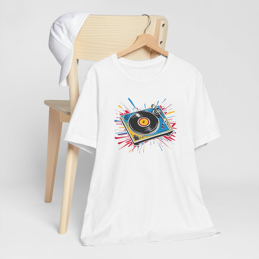 Colorful Vinyl Record T-Shirt