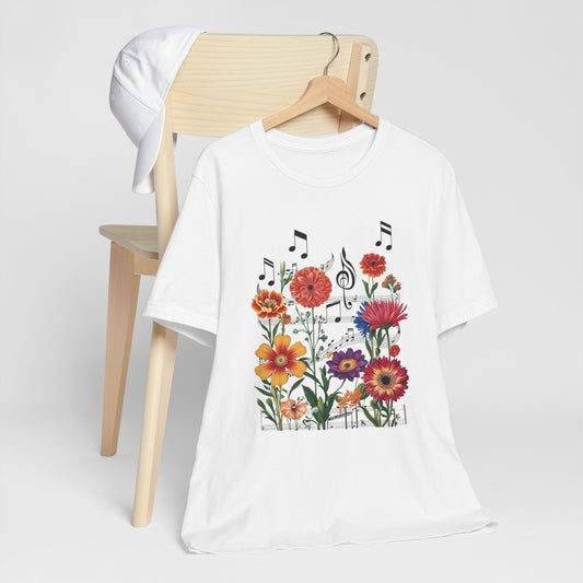 Flower and Music III T-Shirt
