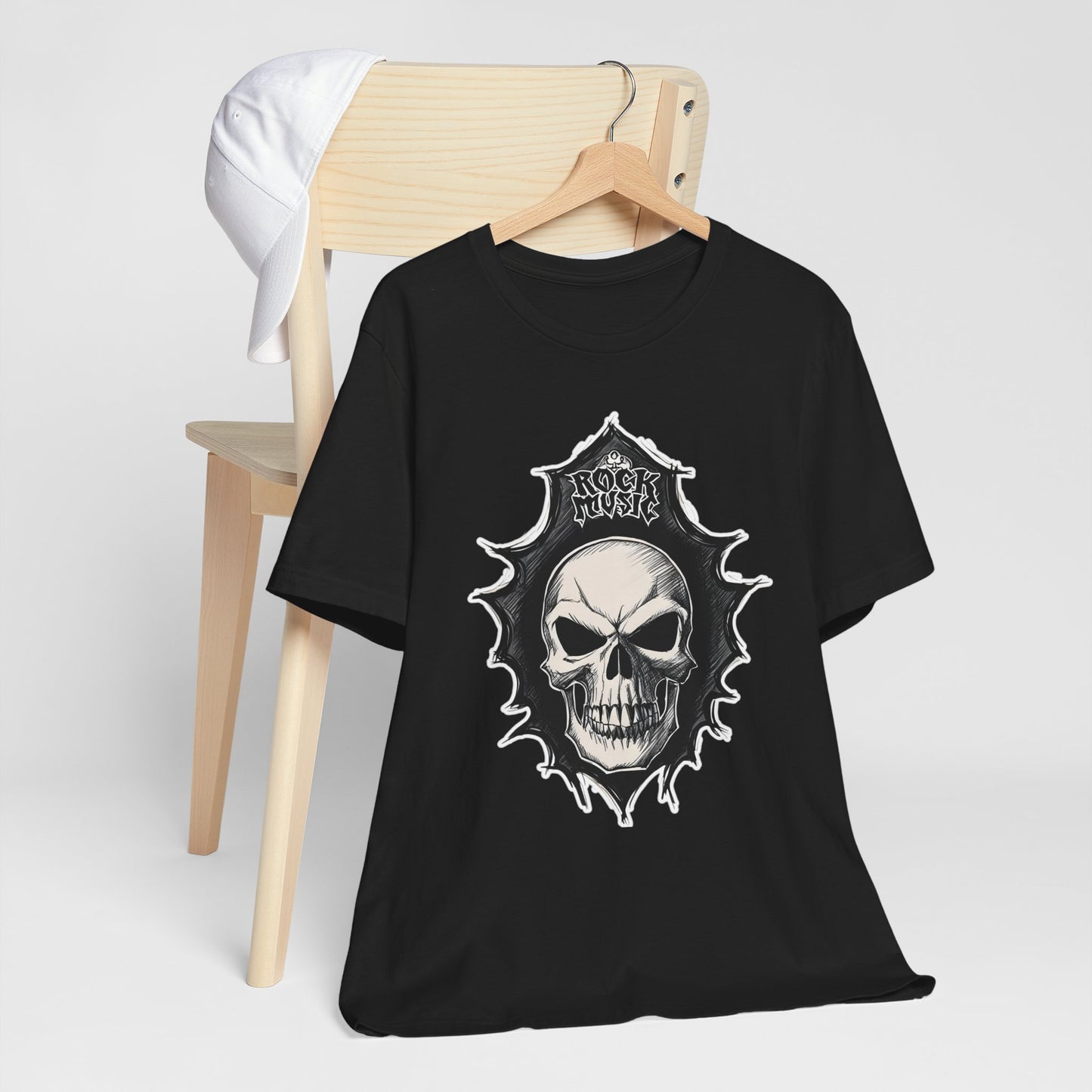 Skull Background T-Shirt
