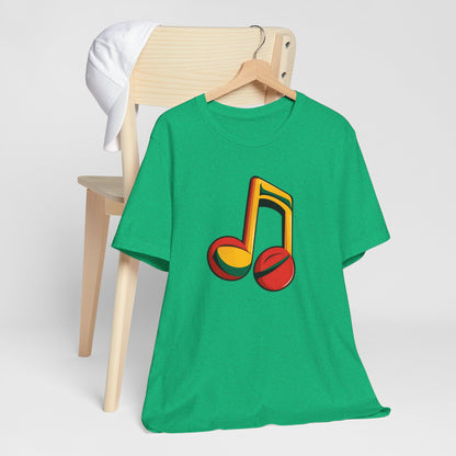 Colorful Music Note T-Shirt