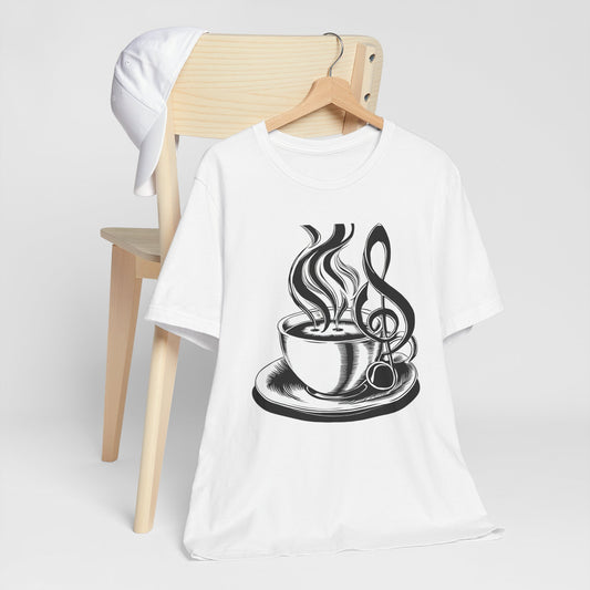 Coffee x Music Note T-Shirt