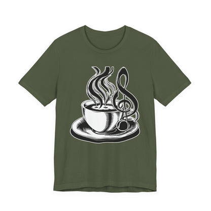Coffee x Music Note T-Shirt