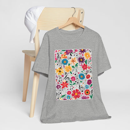 Flower and Music VI T-Shirt