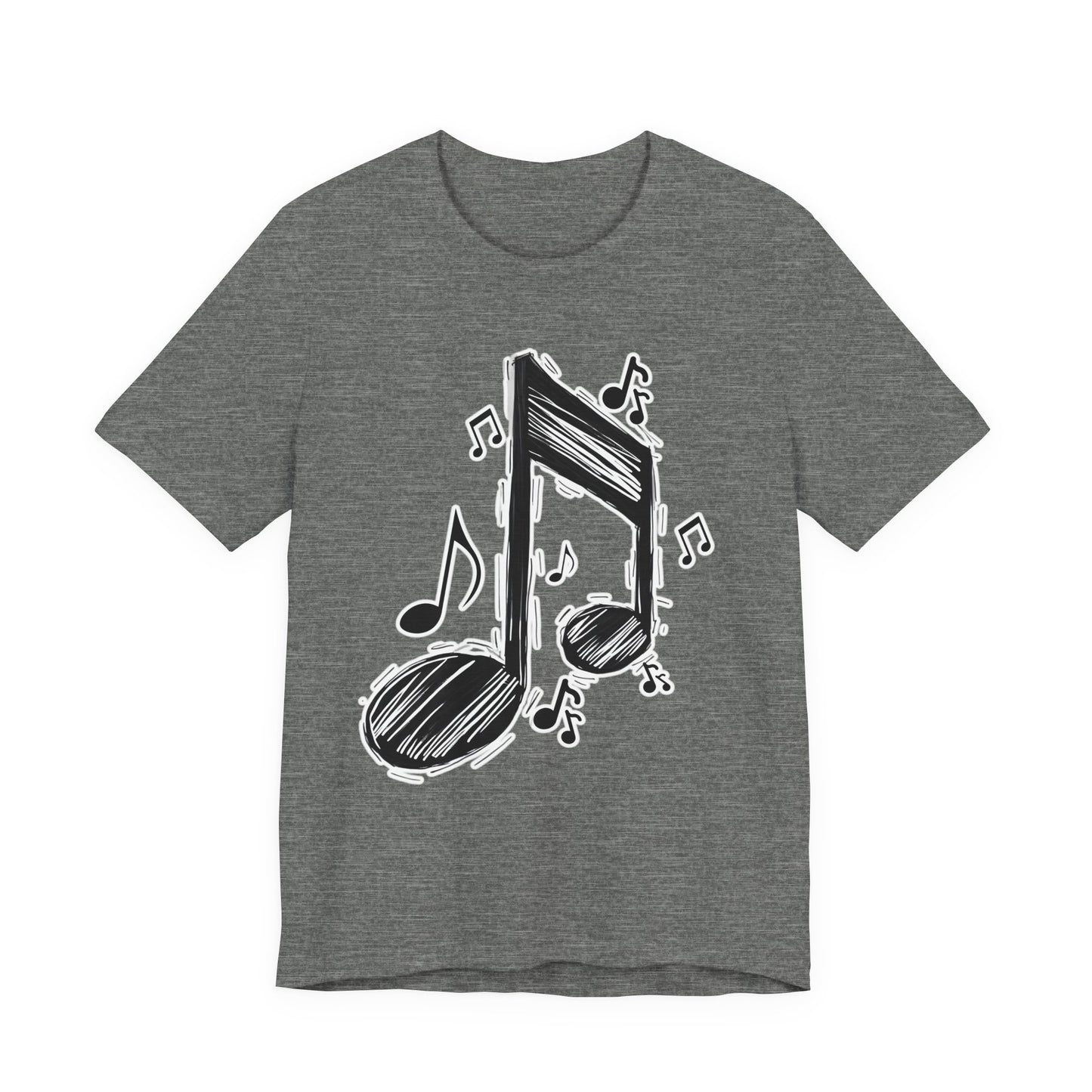 Slanted Beamed Eight Note T-Shirt