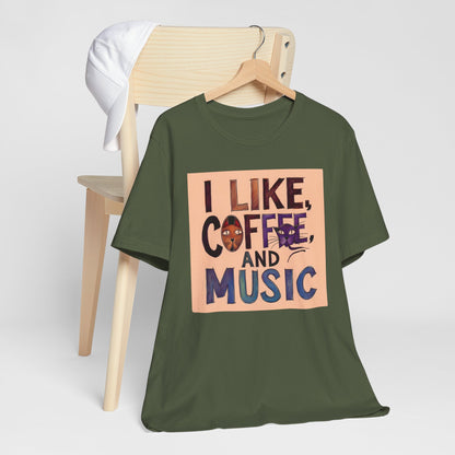 Coffee, Cats and Music VI T-Shirt