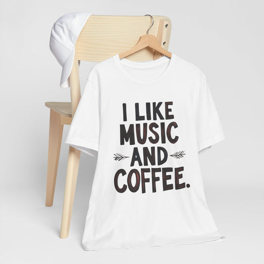 Coffee, Cats and Music VII T-Shirt