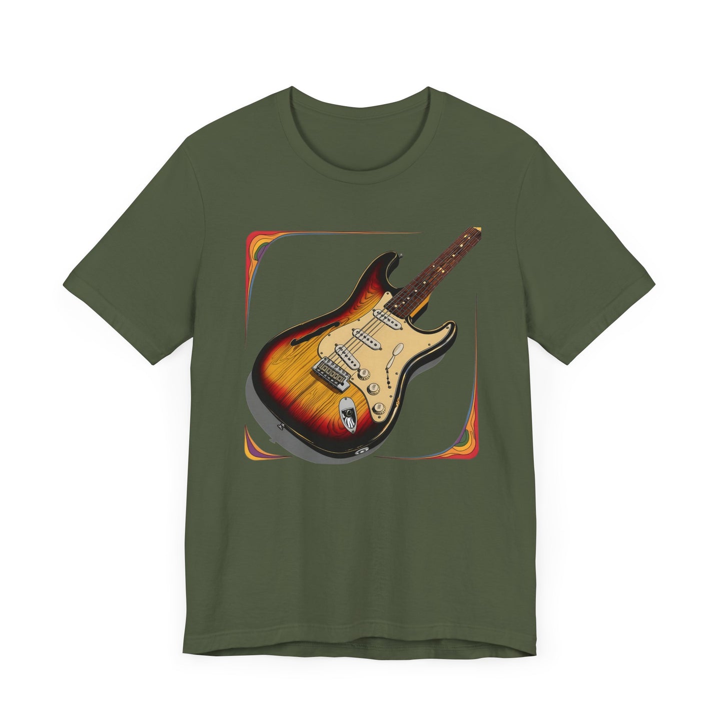 Brown Guitar T-Shirt