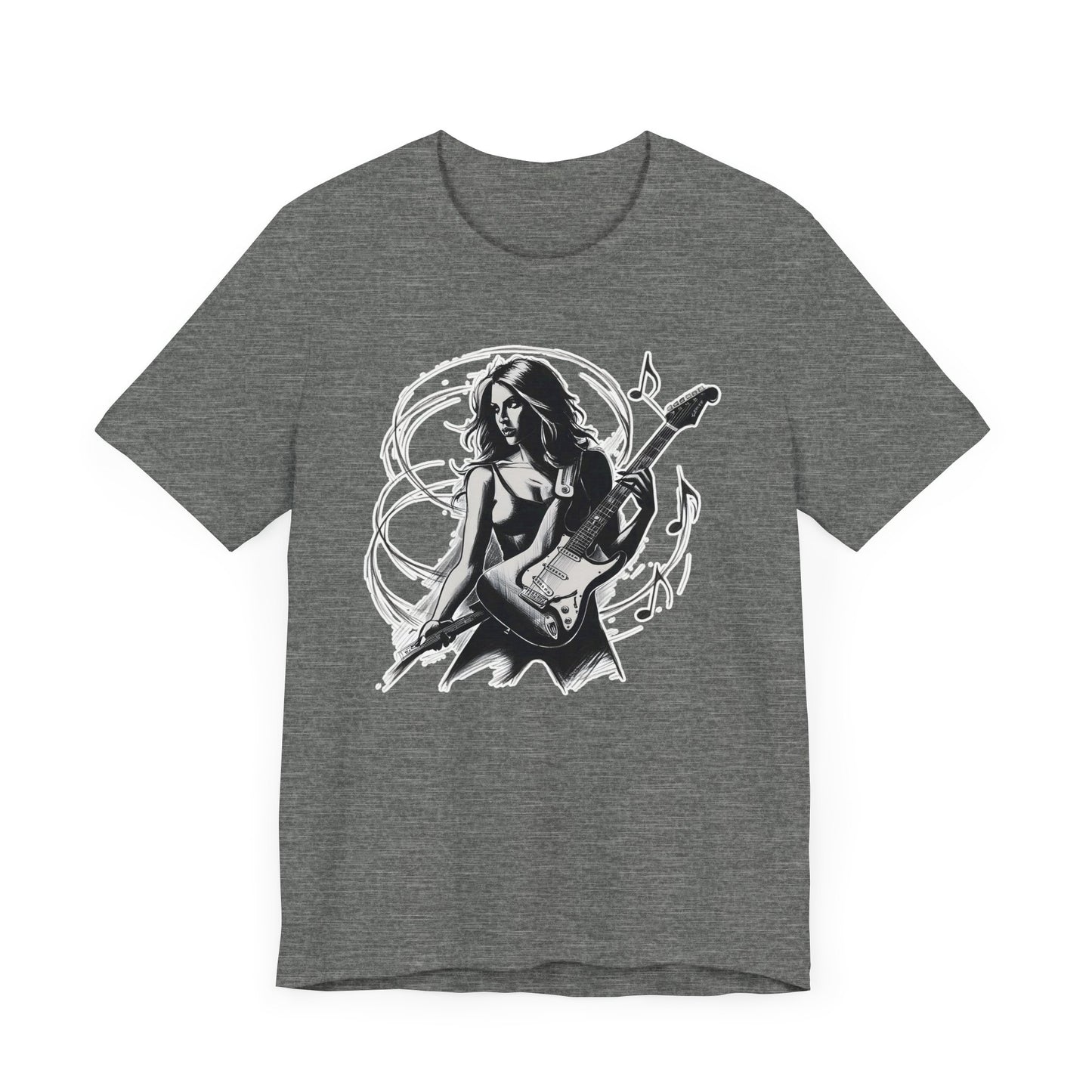Woman Guitar III T-Shirt