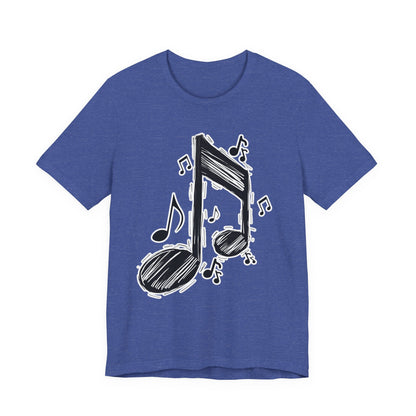 Slanted Beamed Eight Note T-Shirt