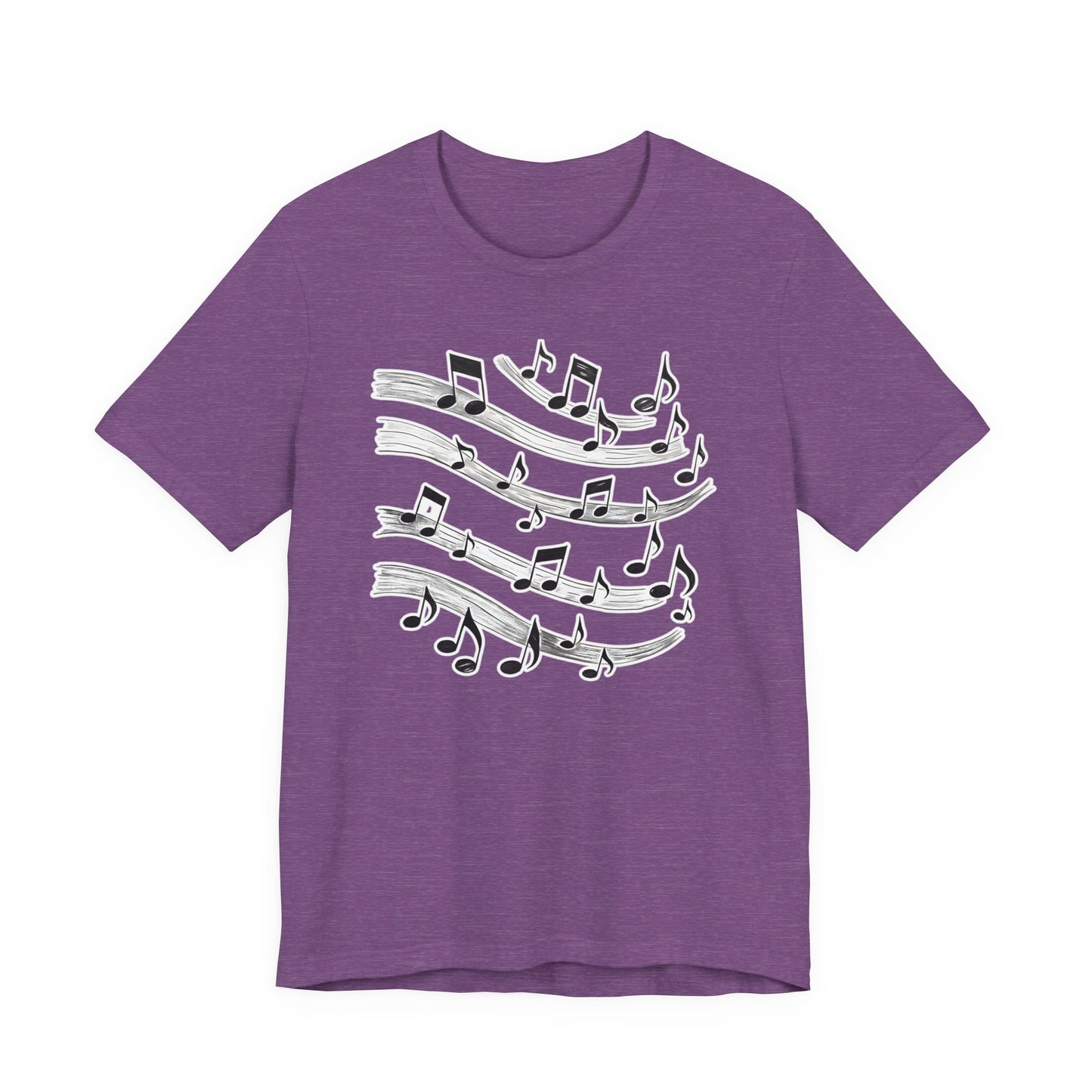 Music Notes Wave T-Shirt