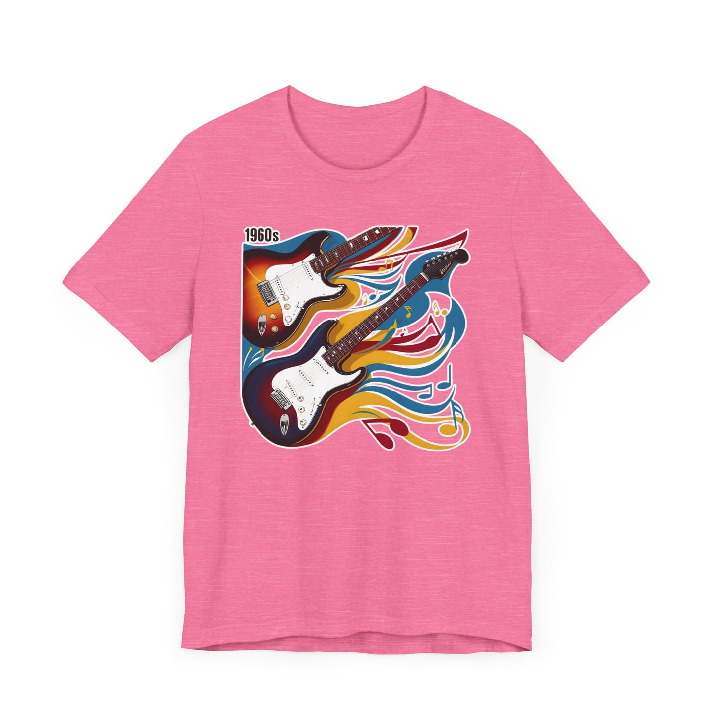 Two Colorful Guitars T-Shirt