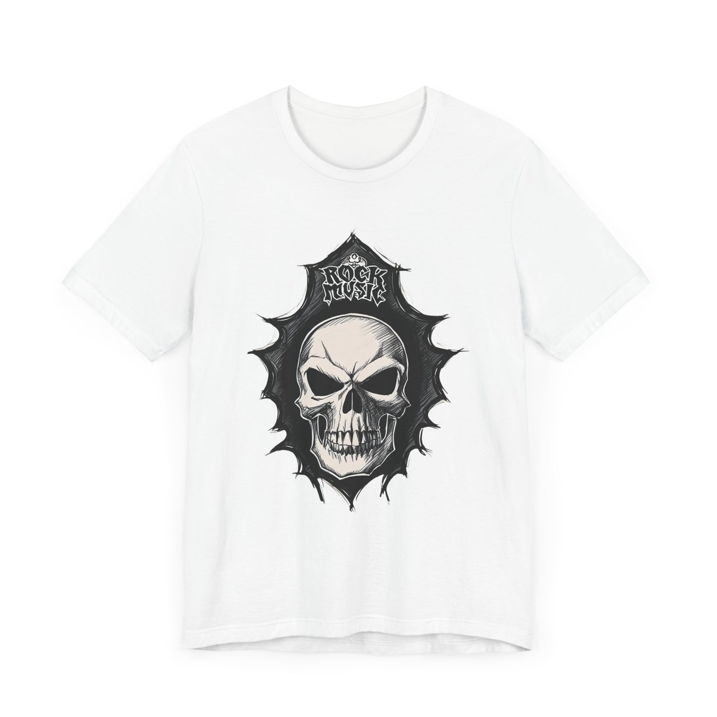 Skull Background T-Shirt