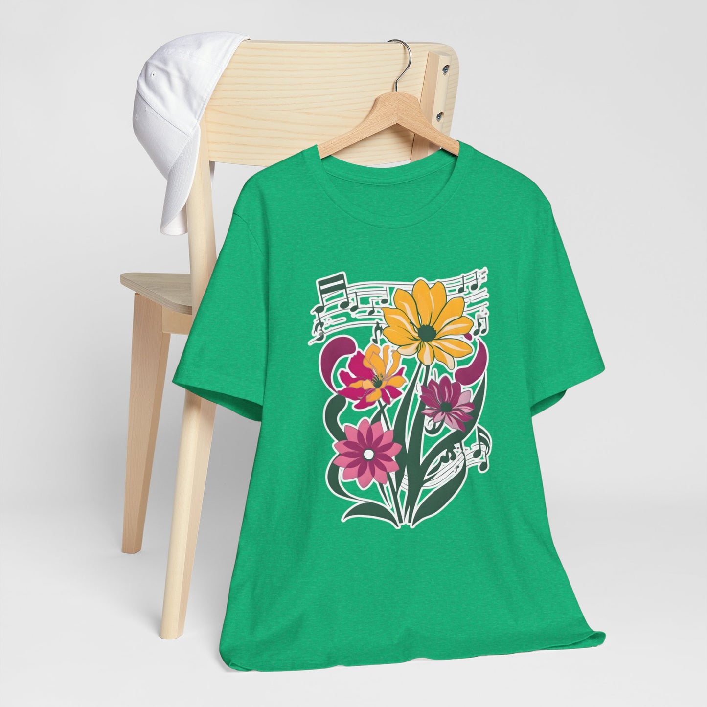 Flower and Music X T-Shirt
