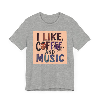 Coffee, Cats and Music VI T-Shirt