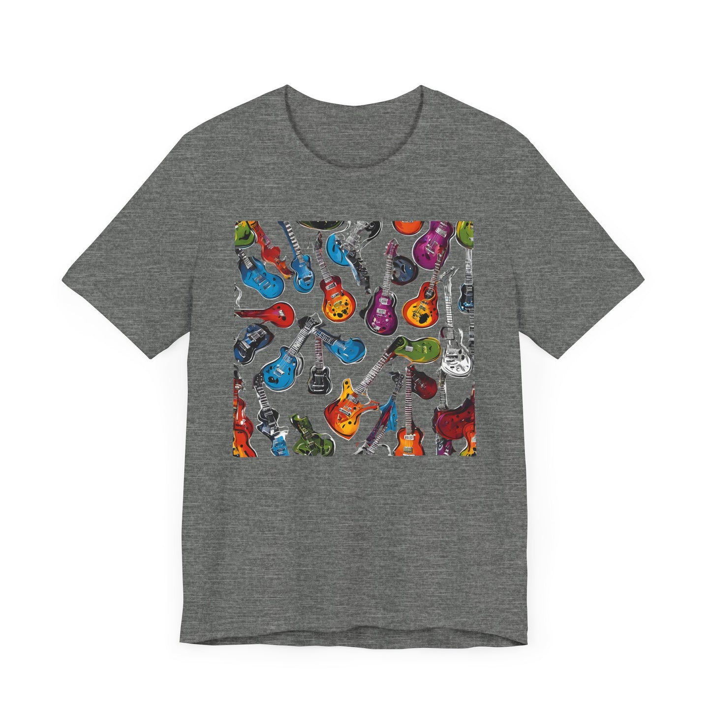 Colorful Multiple Guitars T-Shirt