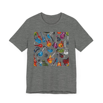 Colorful Multiple Guitars T-Shirt