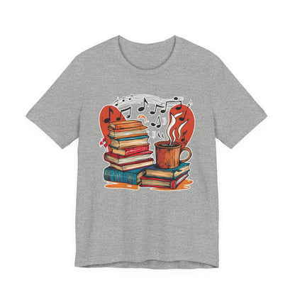 Book, Coffee and Music VIII T-Shirt