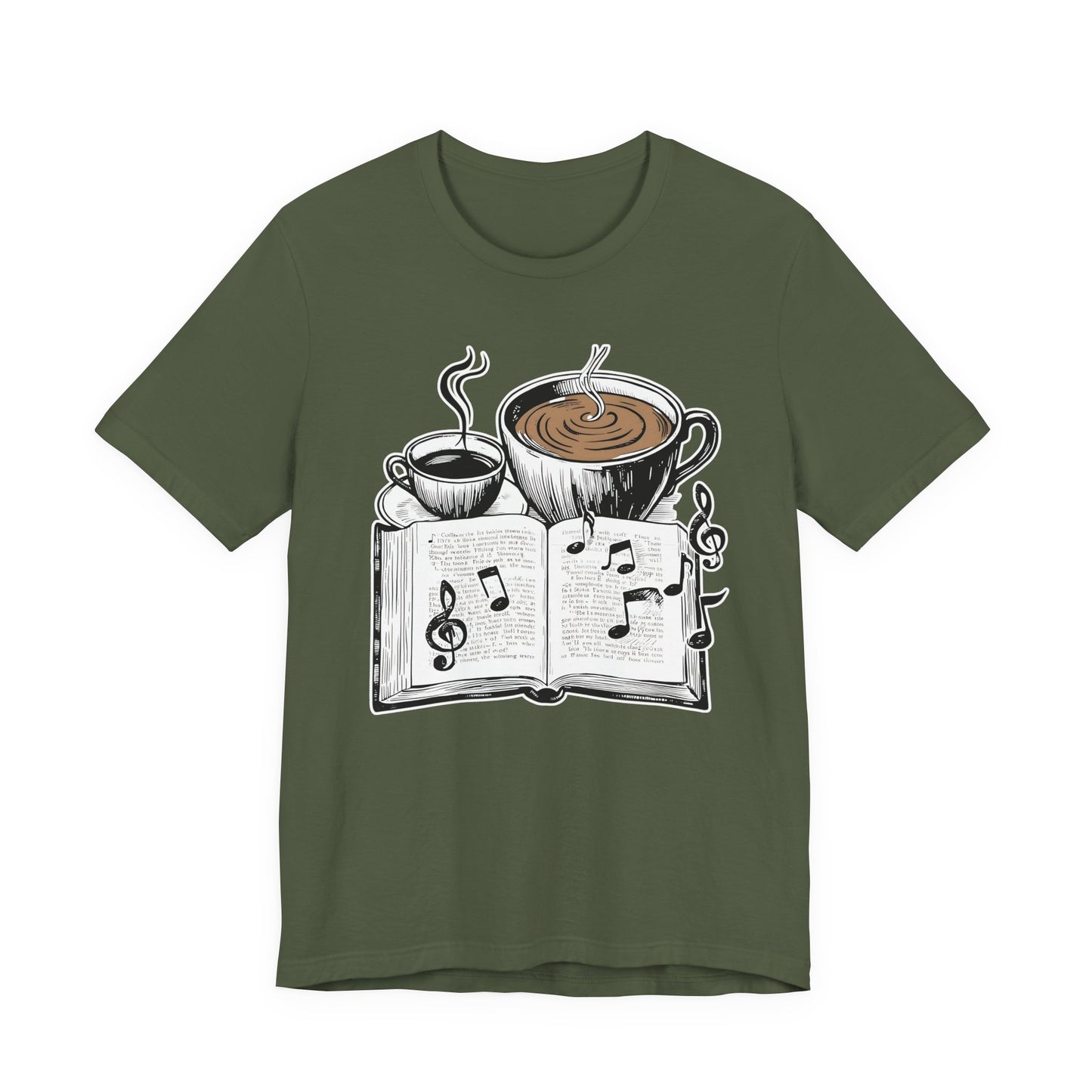 Book, Coffee and Music II T-Shirt