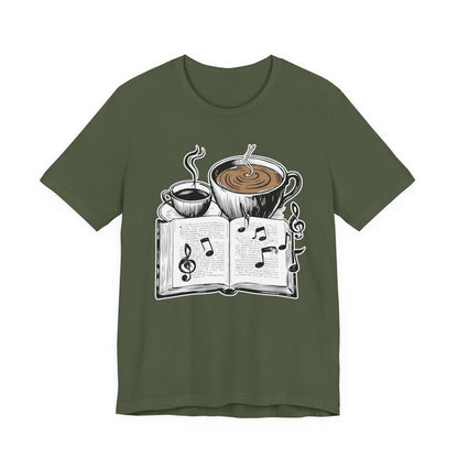 Book, Coffee and Music II T-Shirt