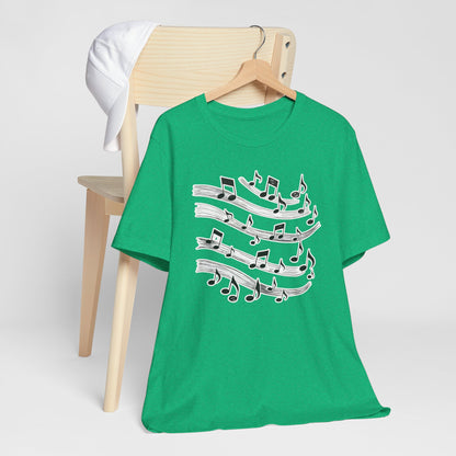 Music Notes Wave T-Shirt