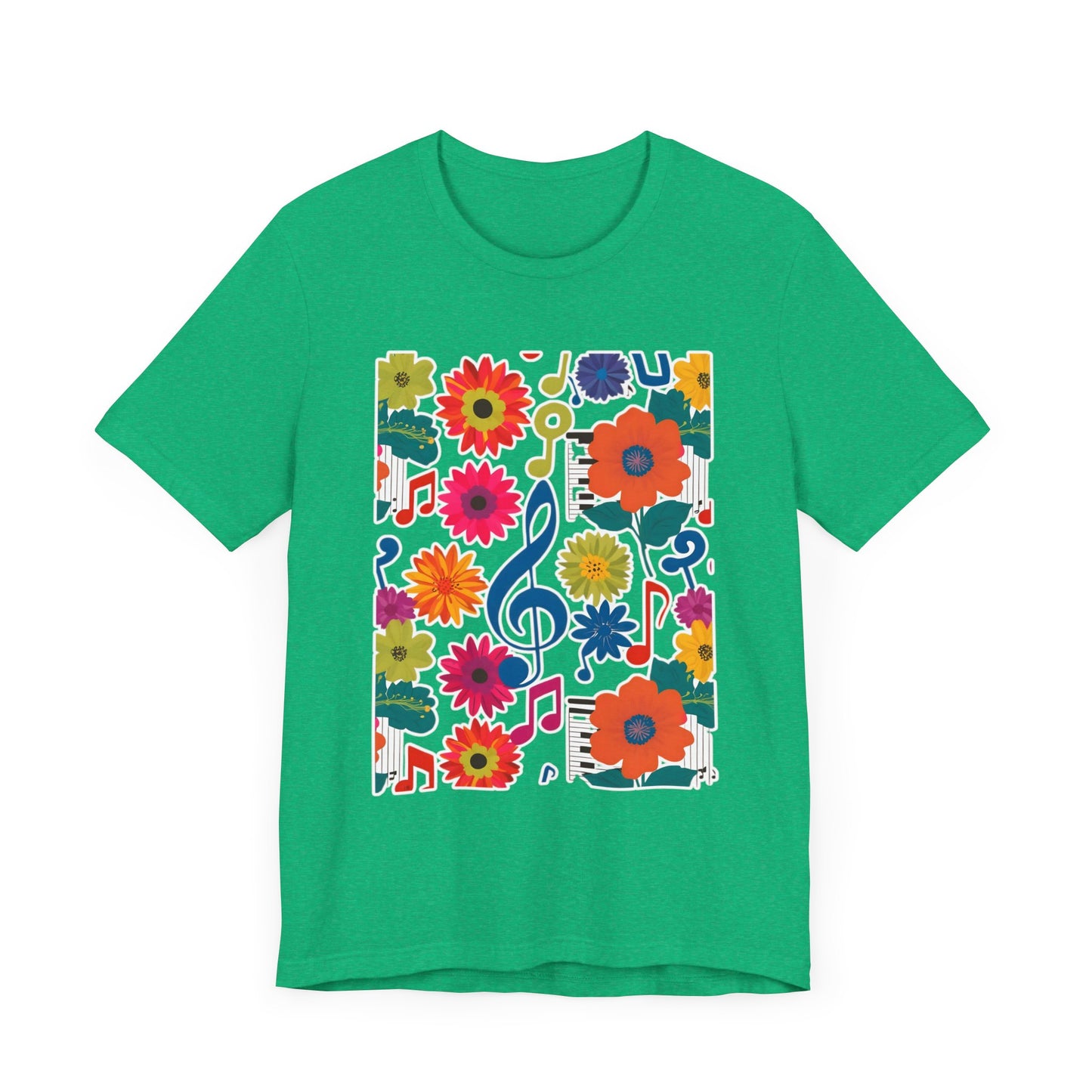 Flower and Music VII T-Shirt