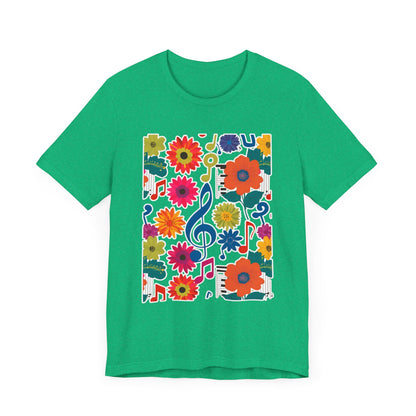 Flower and Music VII T-Shirt
