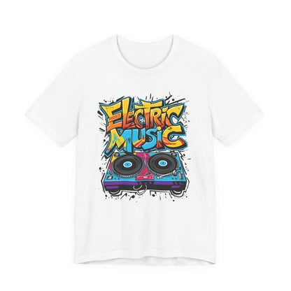 Electric Vinyl Record T-Shirt