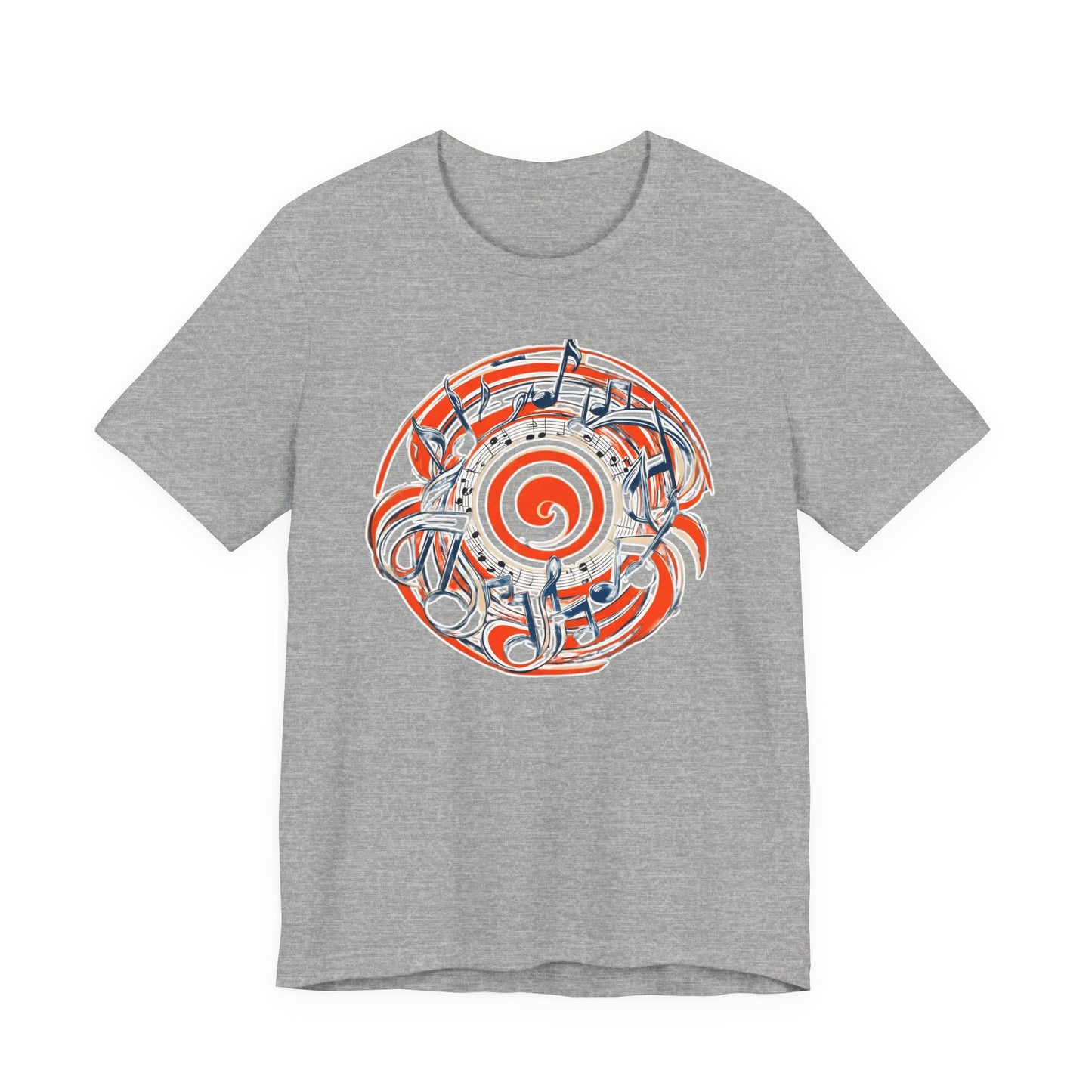 Round Music Note T-Shirt