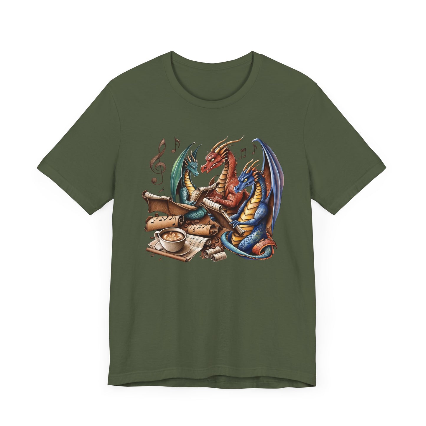 Music and Dragon T-Shirt