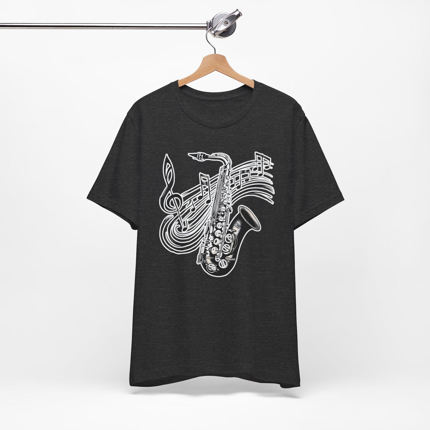 Note Saxophone T-Shirt