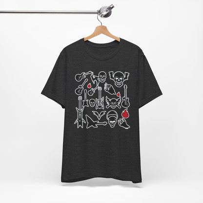 Instruments Over Skulls T-Shirt