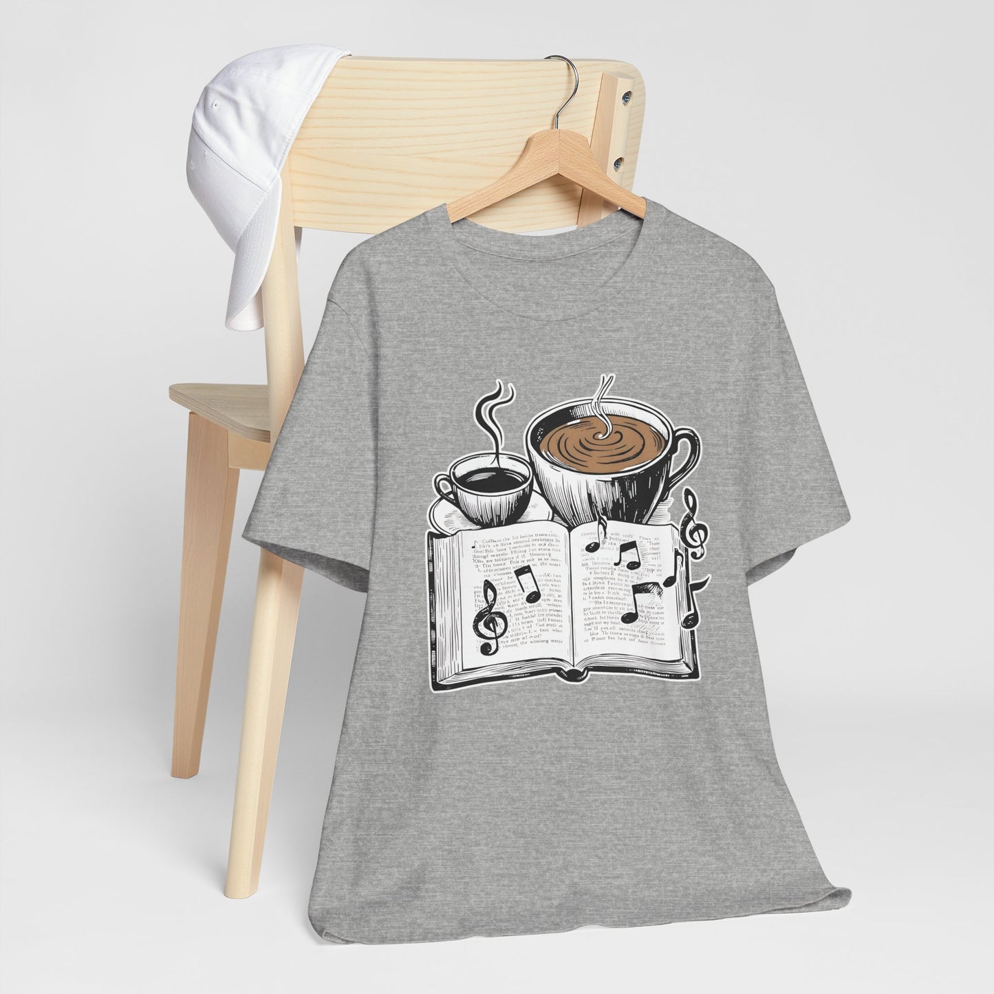 Book, Coffee and Music II T-Shirt