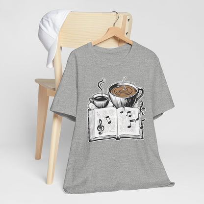 Book, Coffee and Music II T-Shirt