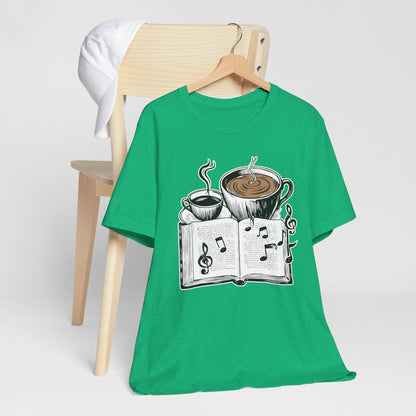 Book, Coffee and Music II T-Shirt