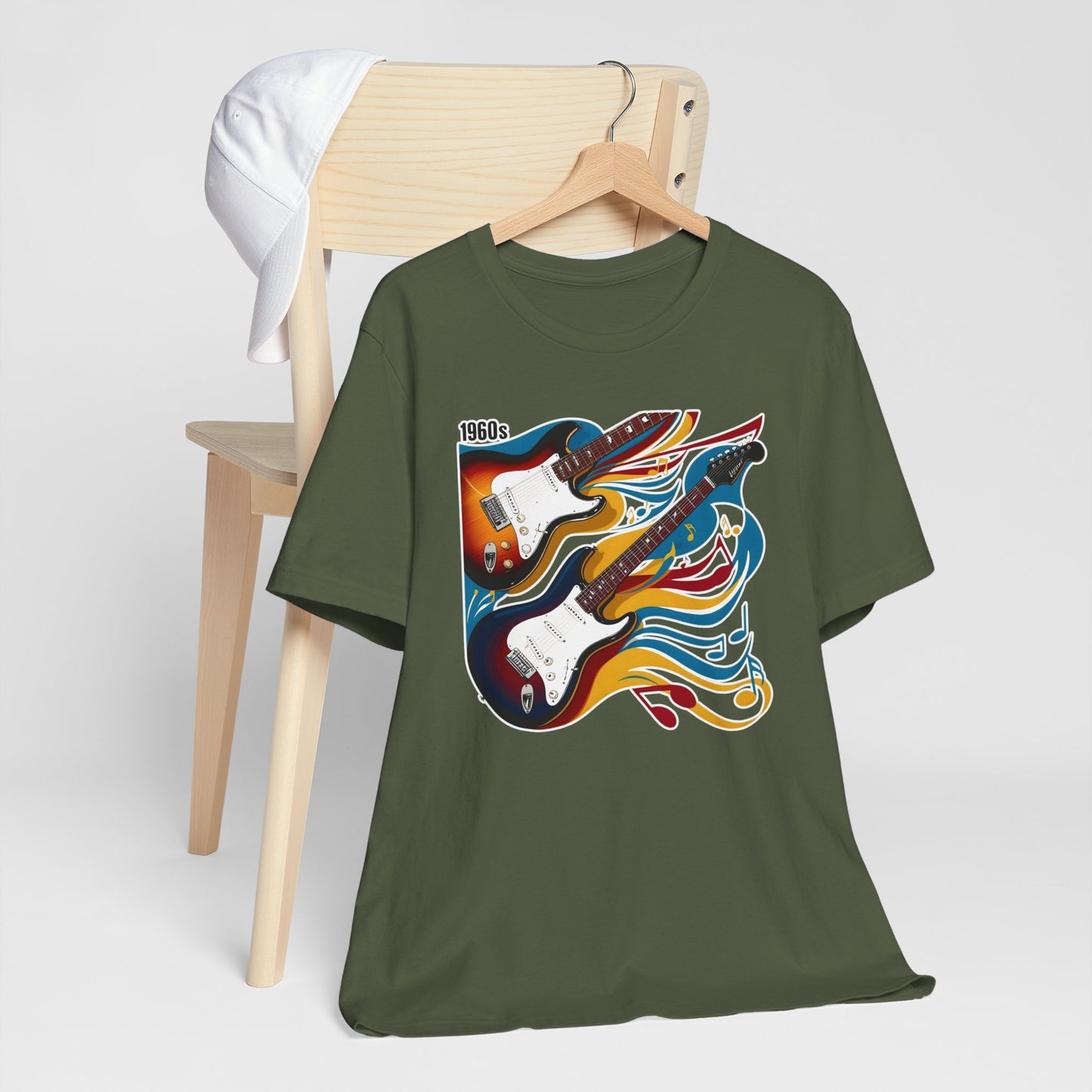Two Colorful Guitars T-Shirt