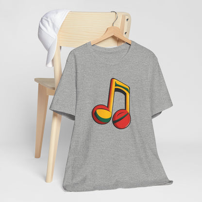 Colorful Music Note T-Shirt